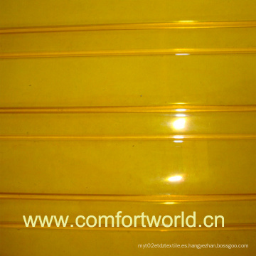 Cortina de puerta de PVC amarillo (SHPV00750)